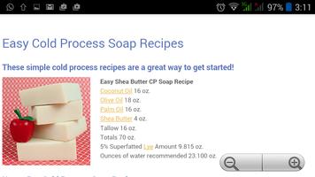 Soap making. Soap Recipes capture d'écran 1