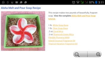 Soap making. Soap Recipes capture d'écran 2