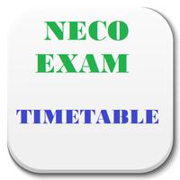 NECO Exam Timetable Poster
