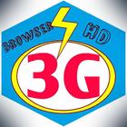 3G High Speed Browser HD icono