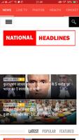 National Headlines Affiche