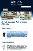OMAC Advertising Screenshot 1