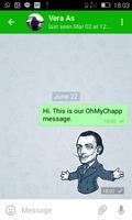 OhMyChapp New Chat Application capture d'écran 3