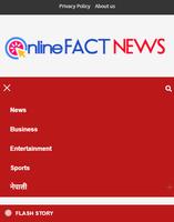 Online Fact News Affiche