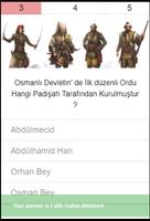 Osmanlı Hakkında Sorular Ekran Görüntüsü 1