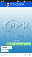 PPK Messenger penulis hantaran
