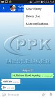 برنامه‌نما PPK Messenger عکس از صفحه