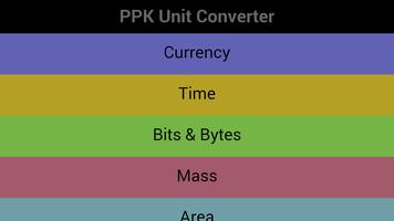 PPK Unit Converter Cartaz