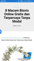 Panduan Membuat Usaha Online الملصق