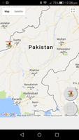 Pakistan Map Online plakat