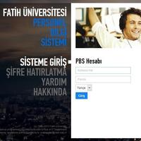 Pbs Fatih University Ekran Görüntüsü 1