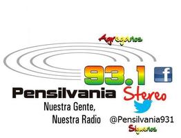 Pensilvania Stereo 93.1FM poster