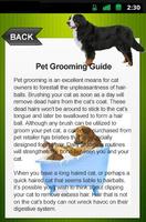 Pet Grooming Guide captura de pantalla 2