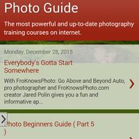 Photo Beginners Guide poster