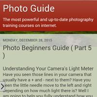 Photo Beginners Guide capture d'écran 1