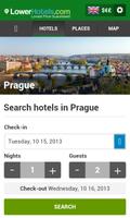 Prague Hotels Plakat