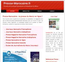 Presse Marocaine en Français الجريدة المغربية Affiche