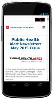 Public Health Alert Screenshot 1