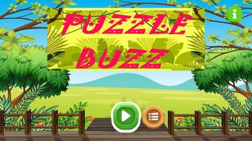 Puzzle Game Buzz - Puzzle Game for Kids Affiche