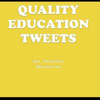 Quality Education Tweets Cartaz