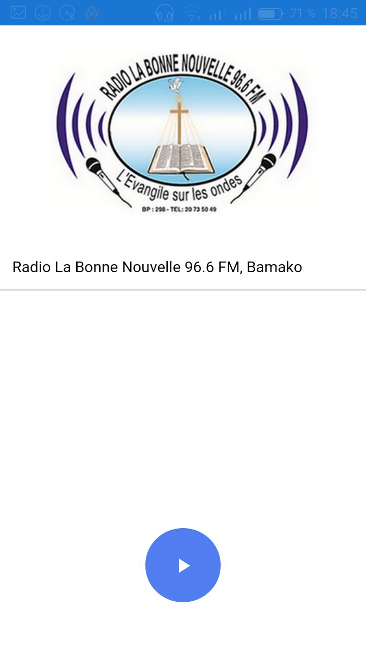 Radio La Bonne Nouvelle Mali APK pour Android Télécharger
