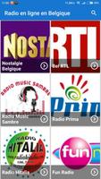 Radio en ligne Belgique पोस्टर