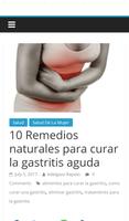 Poster Remedios Para La Gastritis