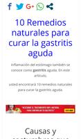 Remedios Para La Gastritis تصوير الشاشة 1
