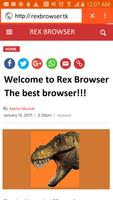 Rex Browser - The best browser 포스터