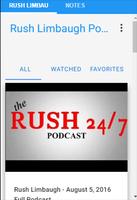 Rush Limbaugh Podcast постер