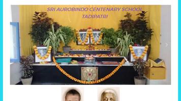 SRI AUROBINDO CENTENARY SCHOOL Cartaz