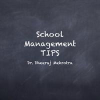 School Management Tips Plakat