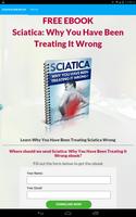 Sciatica Pain Relief Affiche