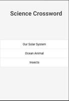 Science Crossword الملصق