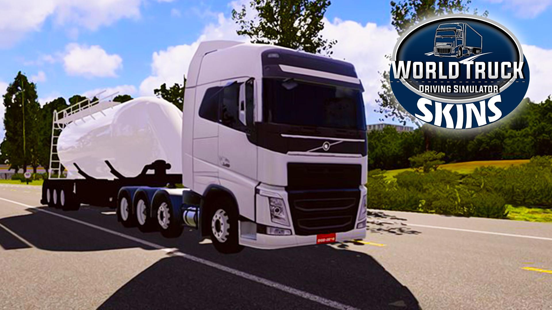 Skins World Truck Driving Simulator imagem de tela 2.