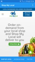 Shop My Local - Local On-demand Delivery Cartaz