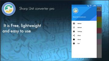 Sharp Unit converter pro poster