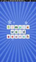 Simple Word Search Plakat