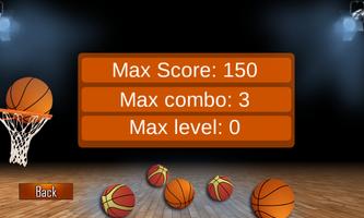 Simple Basket Balls Game اسکرین شاٹ 1