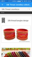 silk thread jewellery collections پوسٹر