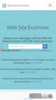 Site Examiner poster