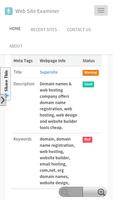 Site Examiner screenshot 2