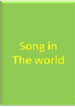 Song in the world poster