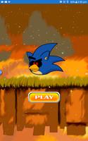 Angry Sonic Exe Bird Affiche