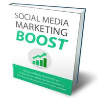 Social Media Marketing Boost Affiche