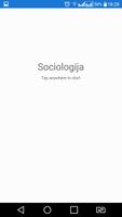 Sociologija الملصق