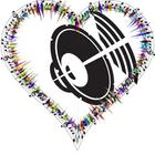 Sound from heart icon