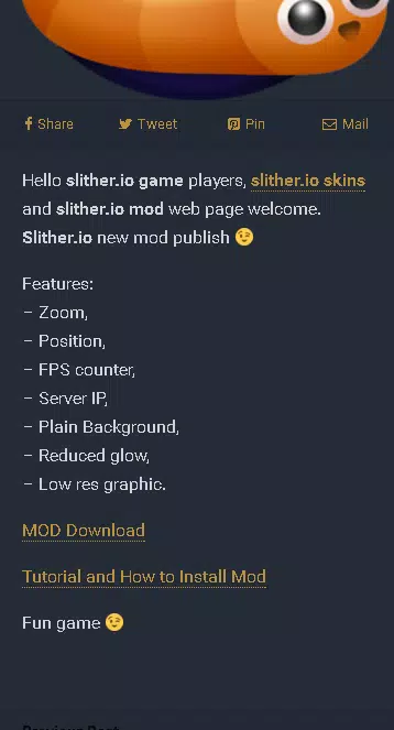 MOD SKINS Slither io APK for Android Download