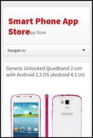 Smart Phone App Store الملصق