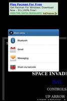 Space Invaders Java capture d'écran 1